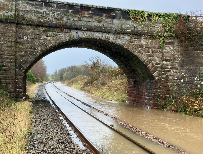 Flooding on the Cumbrian coast-2