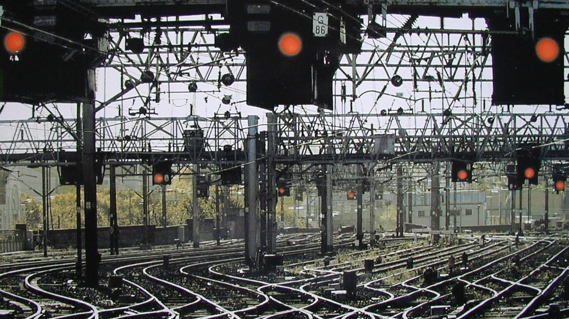Signals near Paddington station