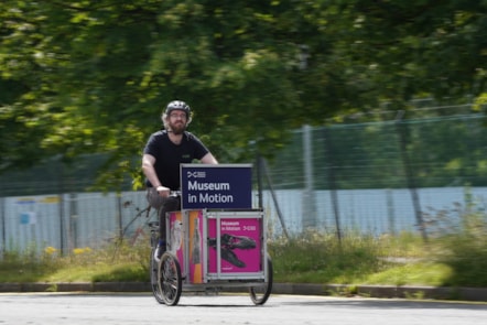 Museum in Motion Cargo Bike. Image © Stewart Attwood-3