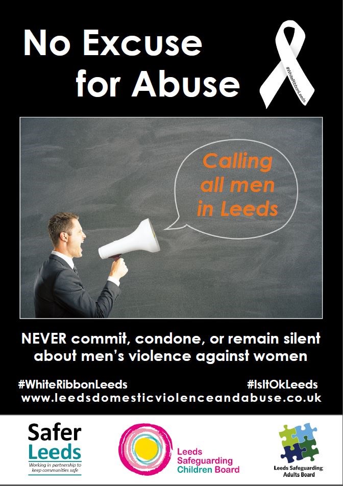 Leeds men urged to make a pledge against violence against women: wr2016poster.jpg