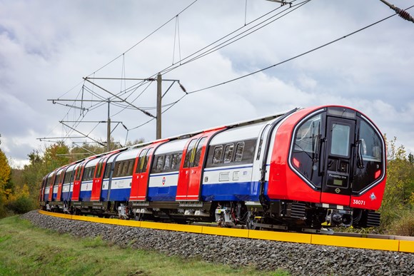 TfL will manage to deliver a full programme of improvements for 2024/25 as set out in its draft Business Plan: Siemens Image - Piccadilly Train