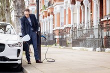 Electric car charging London-2