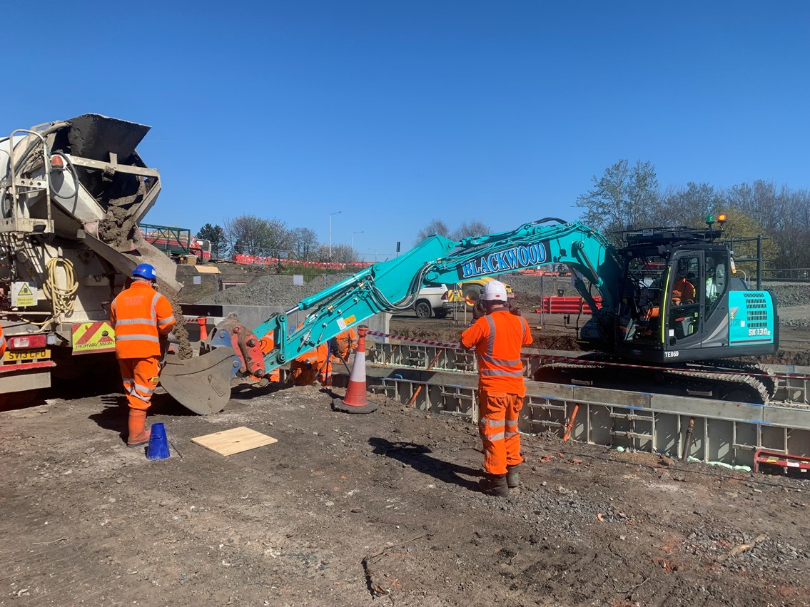 Levenmouth station works