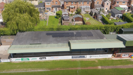 3 – Bourne Town FC – Solar Panels 2