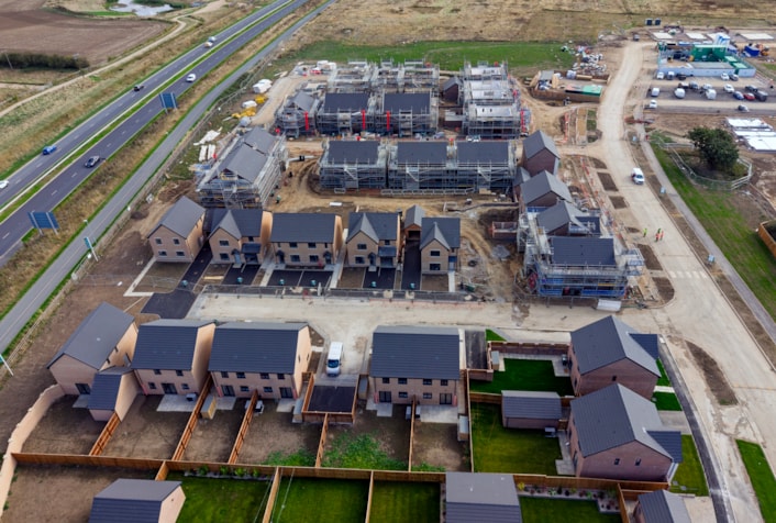 CHGP Morwick Green 3: Part of the Morwick Green housing development in Leeds.