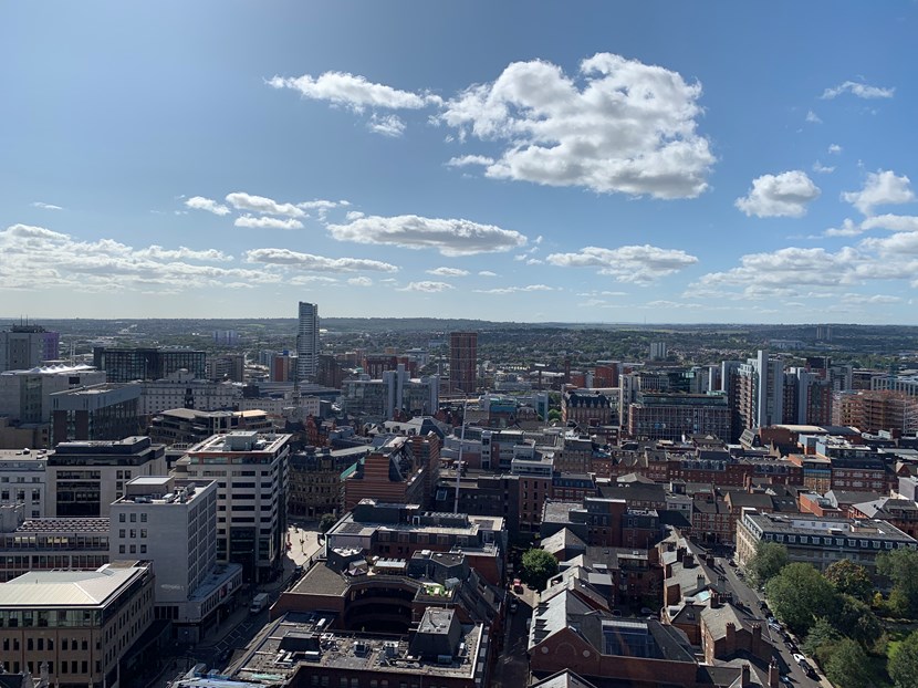 Update for Leeds on council services during national lockdown: Leeds Town Hall Roof 2