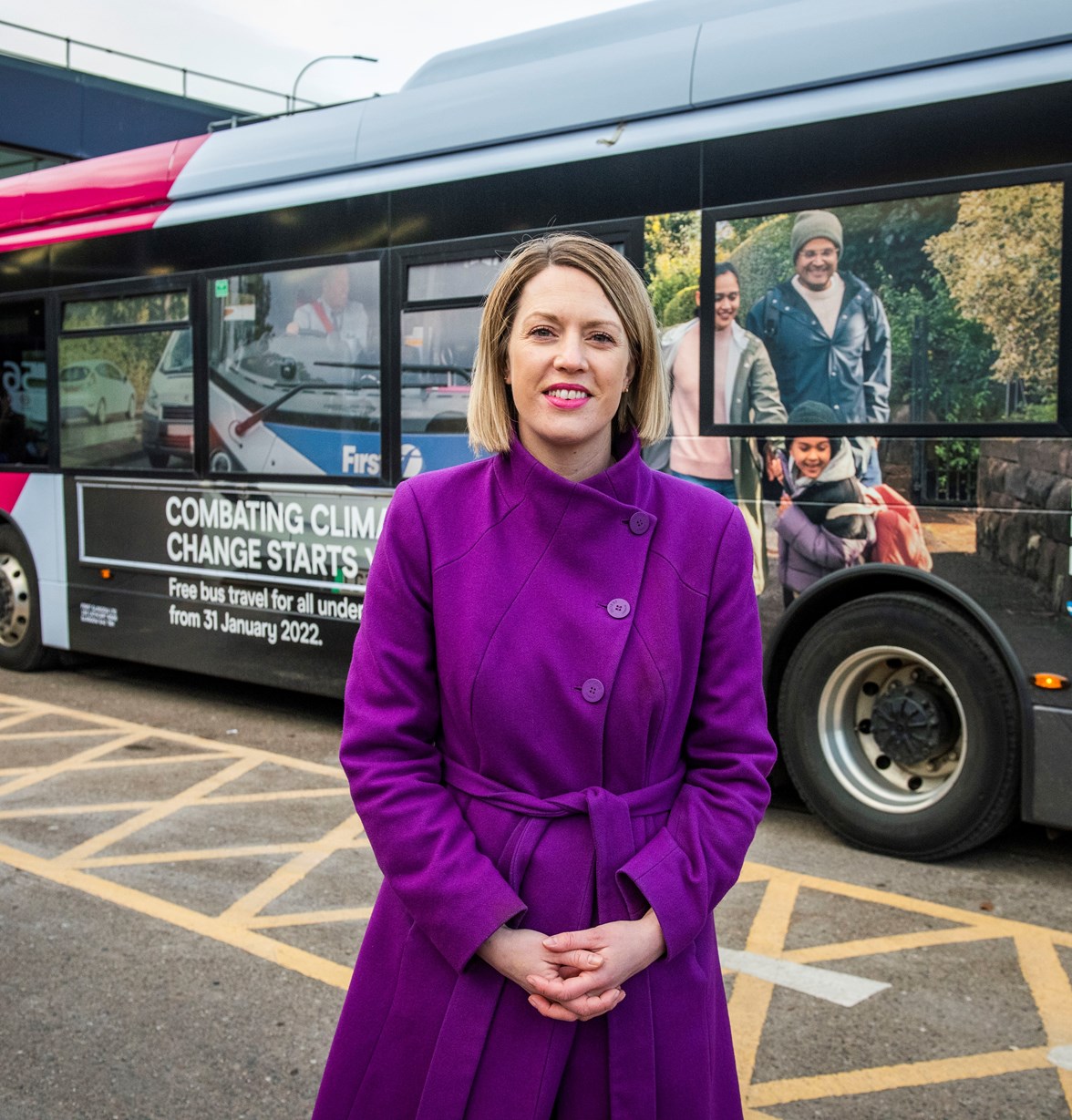 Minister for Transport - Jenny Gilruth - Bus Partnership Fund