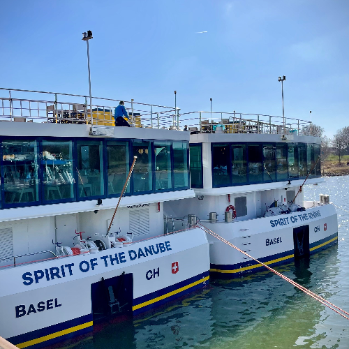 Spirit of the Rhine and Spirit of the Danube's naming ceremony - 19.03.2022