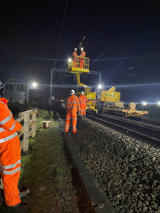 HS2 works in the Midlands