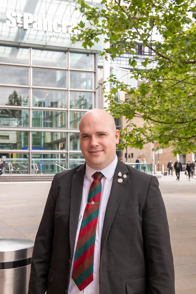 Kent-based Network Rail station manager recognised in Queen’s Birthday Honours for work to promote safety and wellbeing on the railway: Danny Hawkins 017