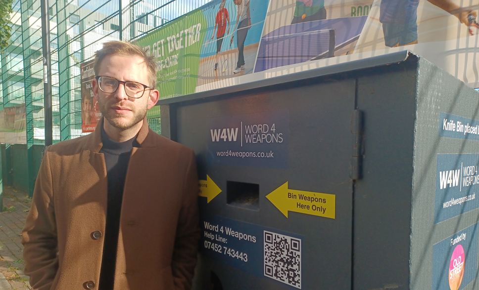 Cllr Woolf (knife bin) - cropped