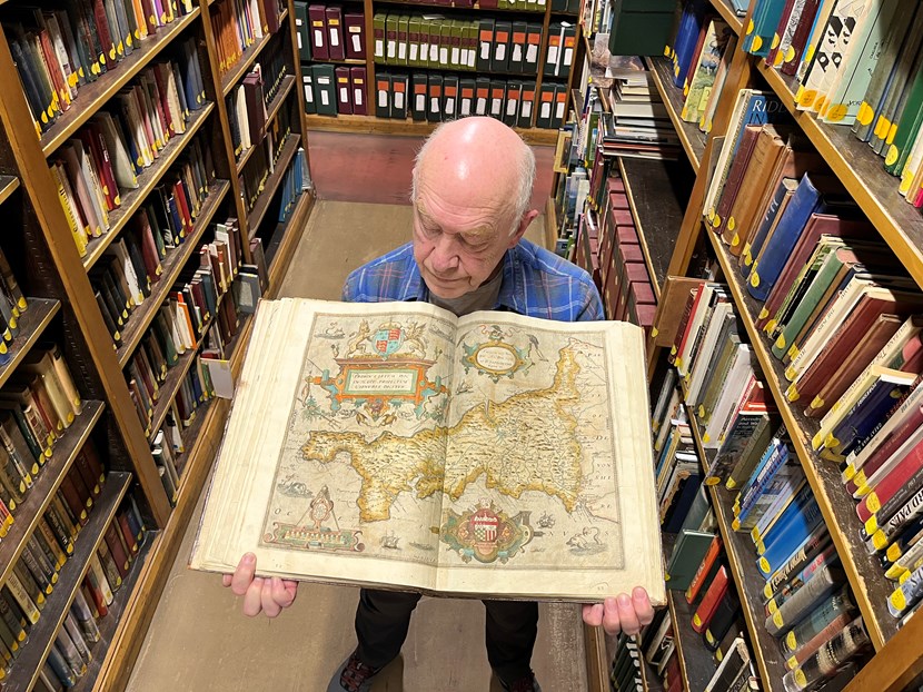 Library’s precious atlas charts a course through nation’s history: IMG 8081
