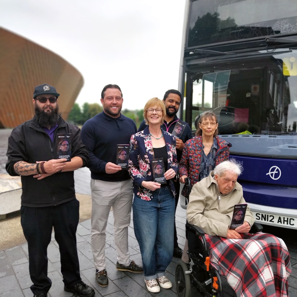 First Bus and Alzheimers Society launch Dementia Awareness Leaflet