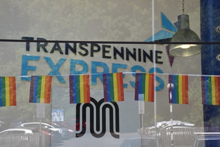 TPE's stations decorated for Pride Month