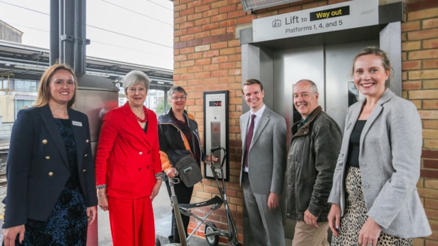 Investment at Maidenhead celebrated as new station facilities are opened: Accessibility improvements at Maidenhead station