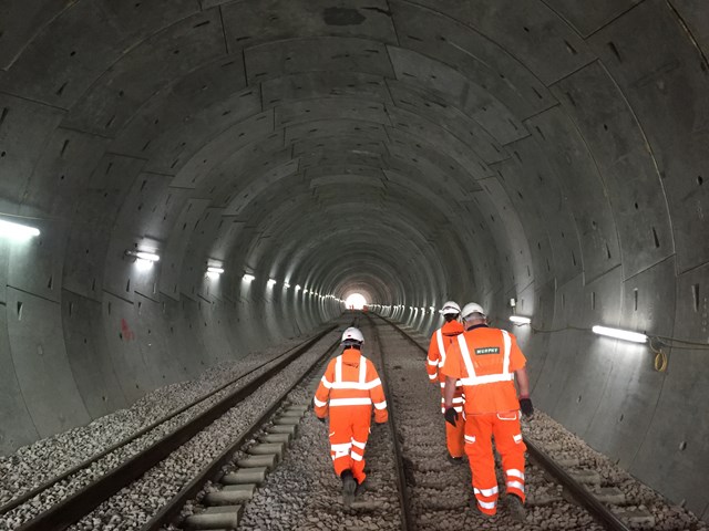 Weekend closure before full train timetable to resume between Manchester and Bolton on Monday 14 December: Farnworth tunnel-12