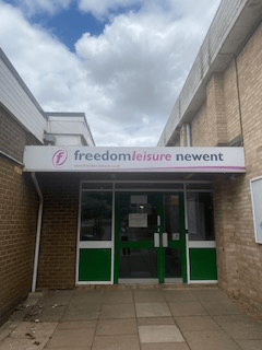 Freedom Leisure Newent Entrance