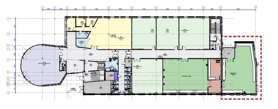 Barrow campus proposed extension floor plan (from Design and Access Statement, November 2024)
CREDIT: DAY Architectural