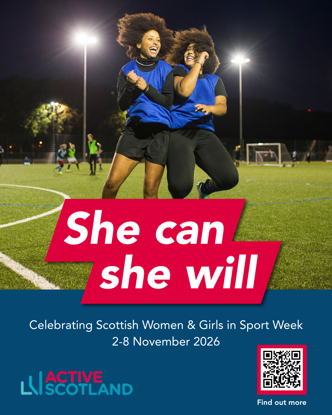 4x5 - Static Social - Football - Women and Girls in Sport 2026