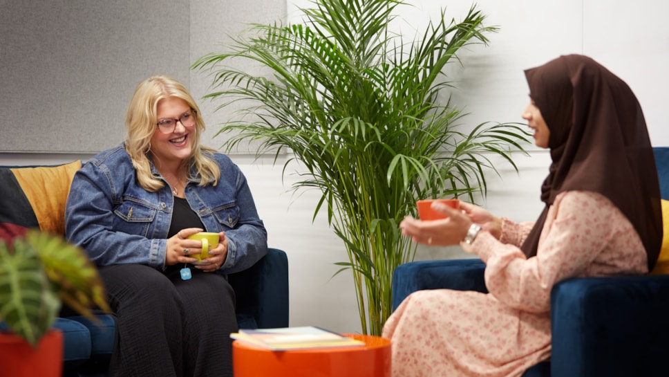 Female colleagues talking-2