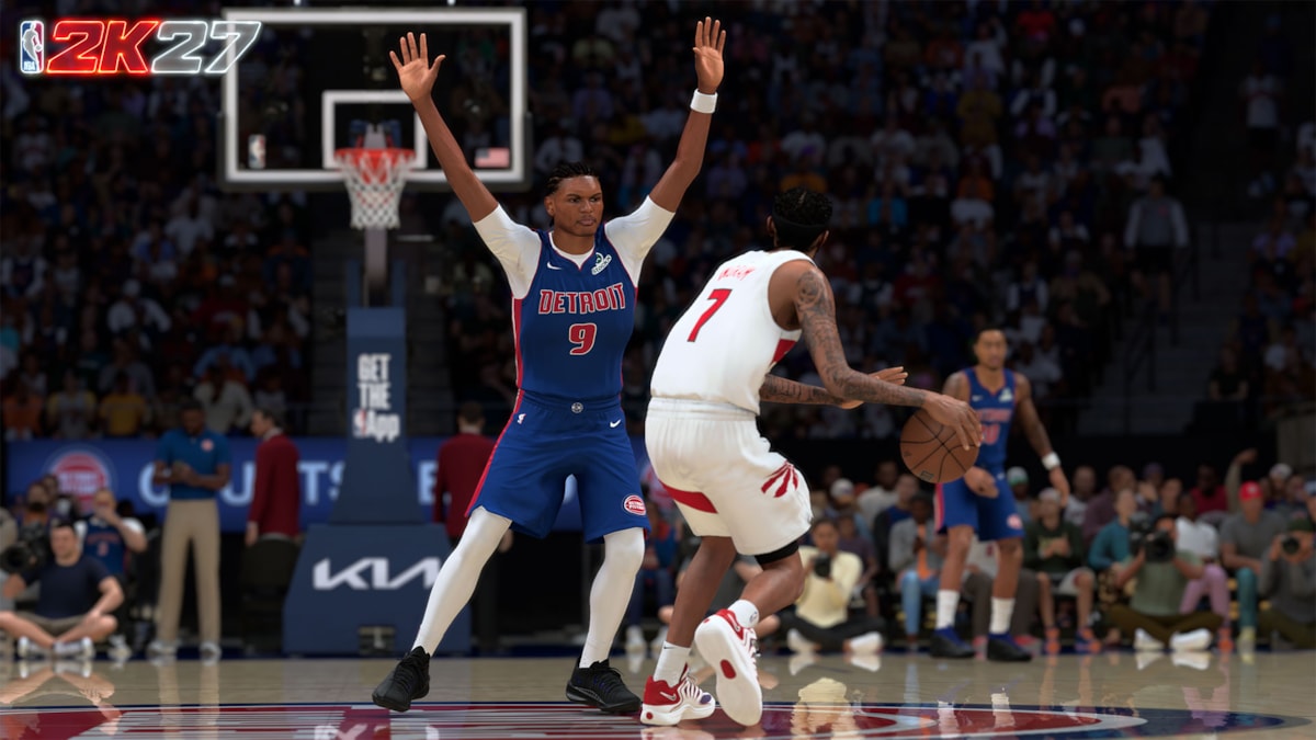 NBA 2K27 Gameplay Hands-Up Defense