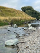 Boulders returning to the River Wye at Llangurig: Boulders returning to the River Wye at Llangurig