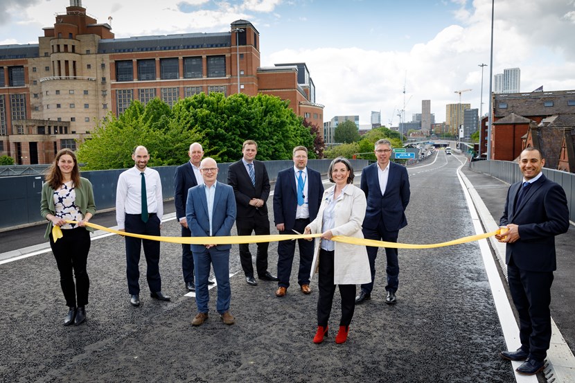 Regent Street Flyover fully opens after two years of works: Regent Street flyover contraflow removed 14 May 2022