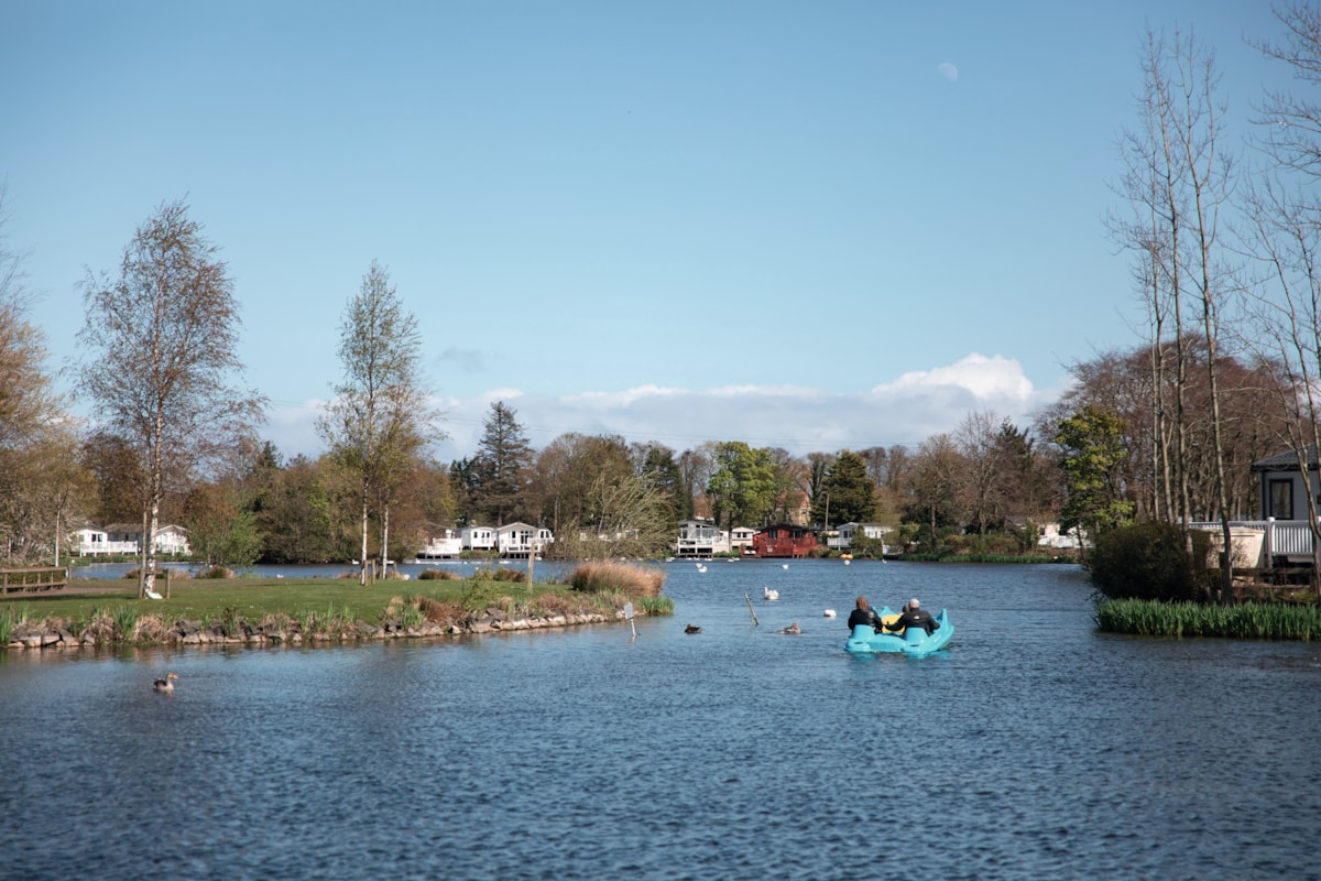 Haggerston Castle boating lake