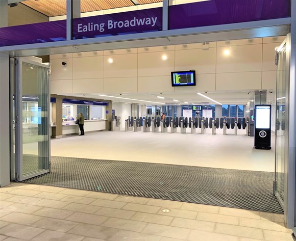 TfL Image - Ealing Broadway ticket hall