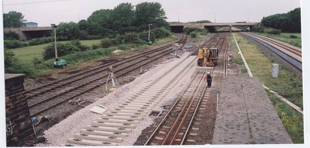 East Midlands Resignalling: Track improvements at Stanton Gate (North Erewash)