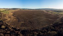 Drone image of peatland restoration at Moine Mhor NNR ©Stuart Shaw/NatureScot