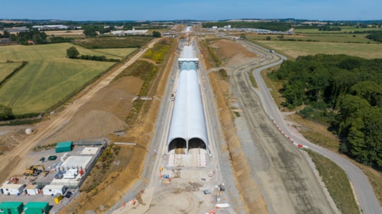 Progress on the southern half of the Chipping Warden green tunnel July 2025: Progress on the southern half of the Chipping Warden green tunnel July 2025