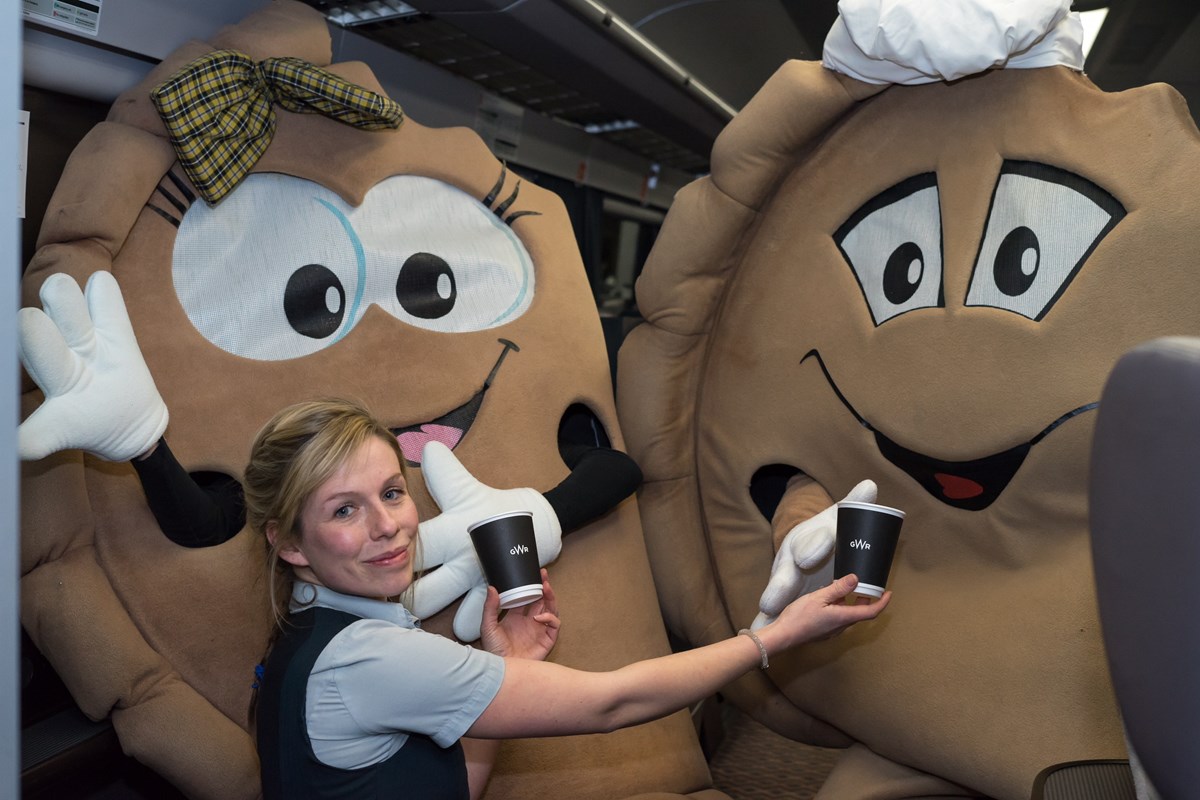 Cornish Pasty Week on board sleeper