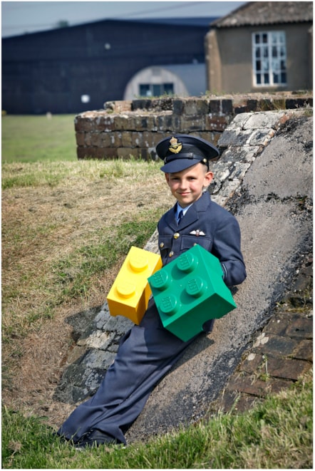 Kajus Ramanauskas gets ready for the National Museum of Flight’s 6th annual Awesome Bricks event on Saturday 15 and Sunday 16 June. Image © Paul Dodds (7)