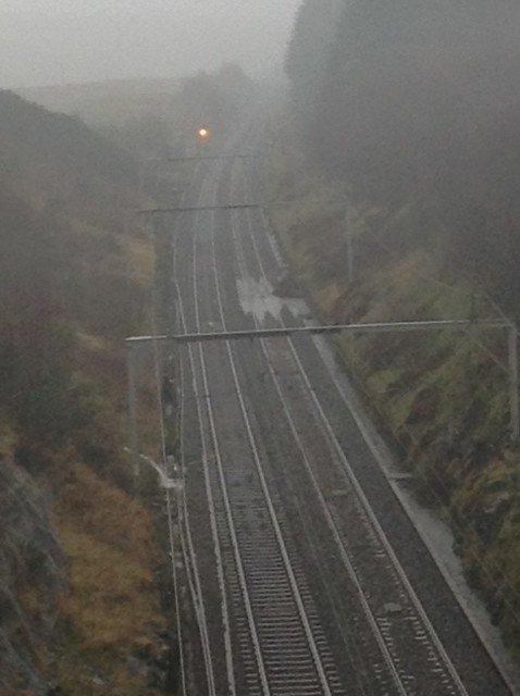 West Coast main line shut between Oxenholme and Carlisle due to floods and landslips: SHAP landslip