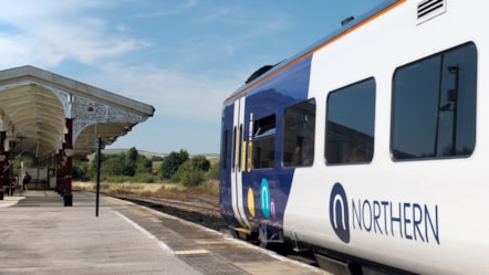 Image shows Northern trains at station cropped