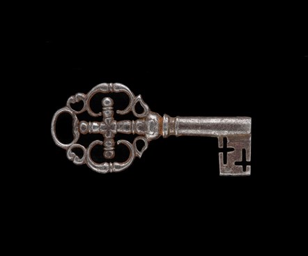 10. Key to the silver casket. Image copyright National Museums Scotland