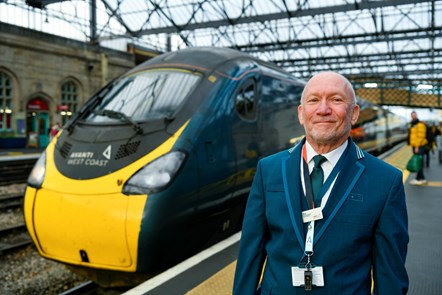 Avanti West Coast Team Leader, Brian Farish, at Carlisle station where he first began his railway career in 1973