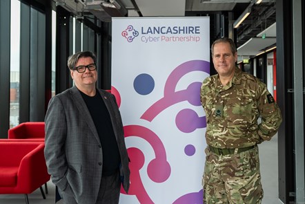 L Andy Walker, Lancashire County Council’s Head of Business Growth R Lieutenant General Tom Copinger-Symes CBE, Deputy Commander, UK Strategic Command