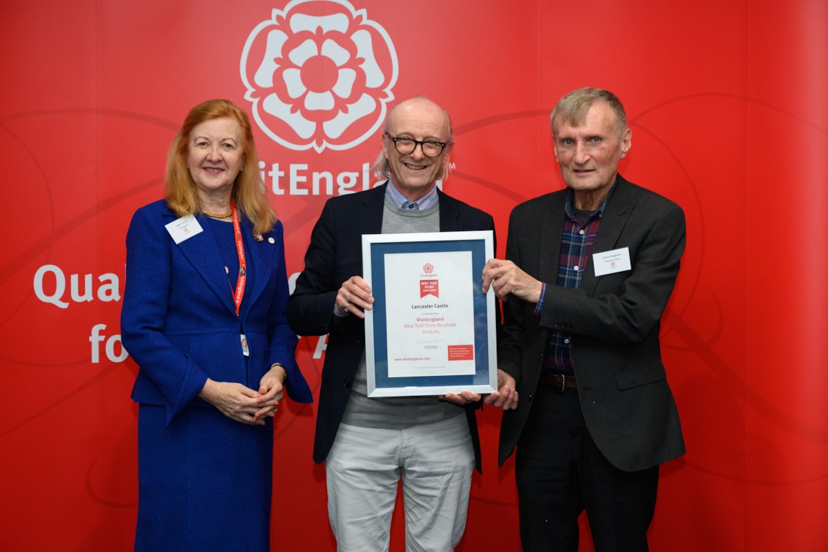 Colin Penny and James Houghton from Lancaster Castle in Lancashire