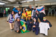 TfL Image - Transport staff from World Cup competing nations gather at Wembley Park Tube station ahead of a busy summer of late night travel (15): TfL Image - Transport staff from World Cup competing nations gather at Wembley Park Tube station ahead of a busy summer of late night travel (15)