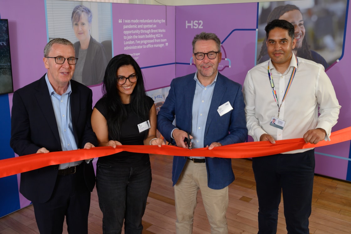 HS2 Recruitment Hub official opening