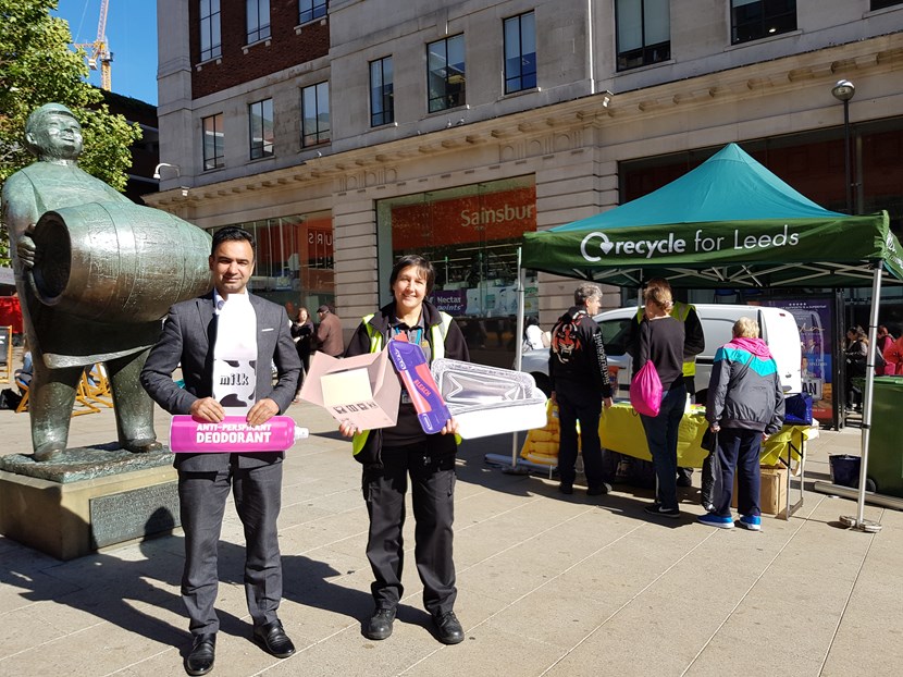 Leeds residents urged to make it count for national recycle week: 1.recycleweek2018lookingtowardsstjohn039scentre.jpg