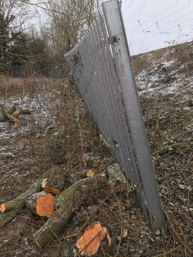 Fence at Harlington