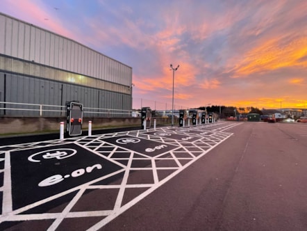 E.ON Drive's first ultra fast charging station in Scotland, located in Aberdeen.jpg