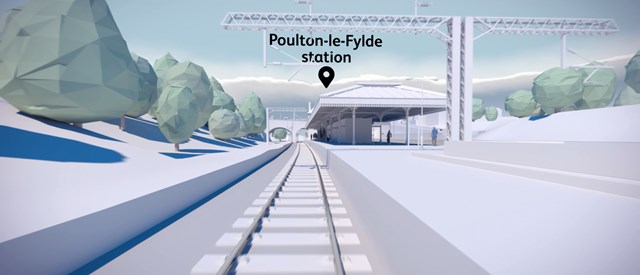 Poulton station video still