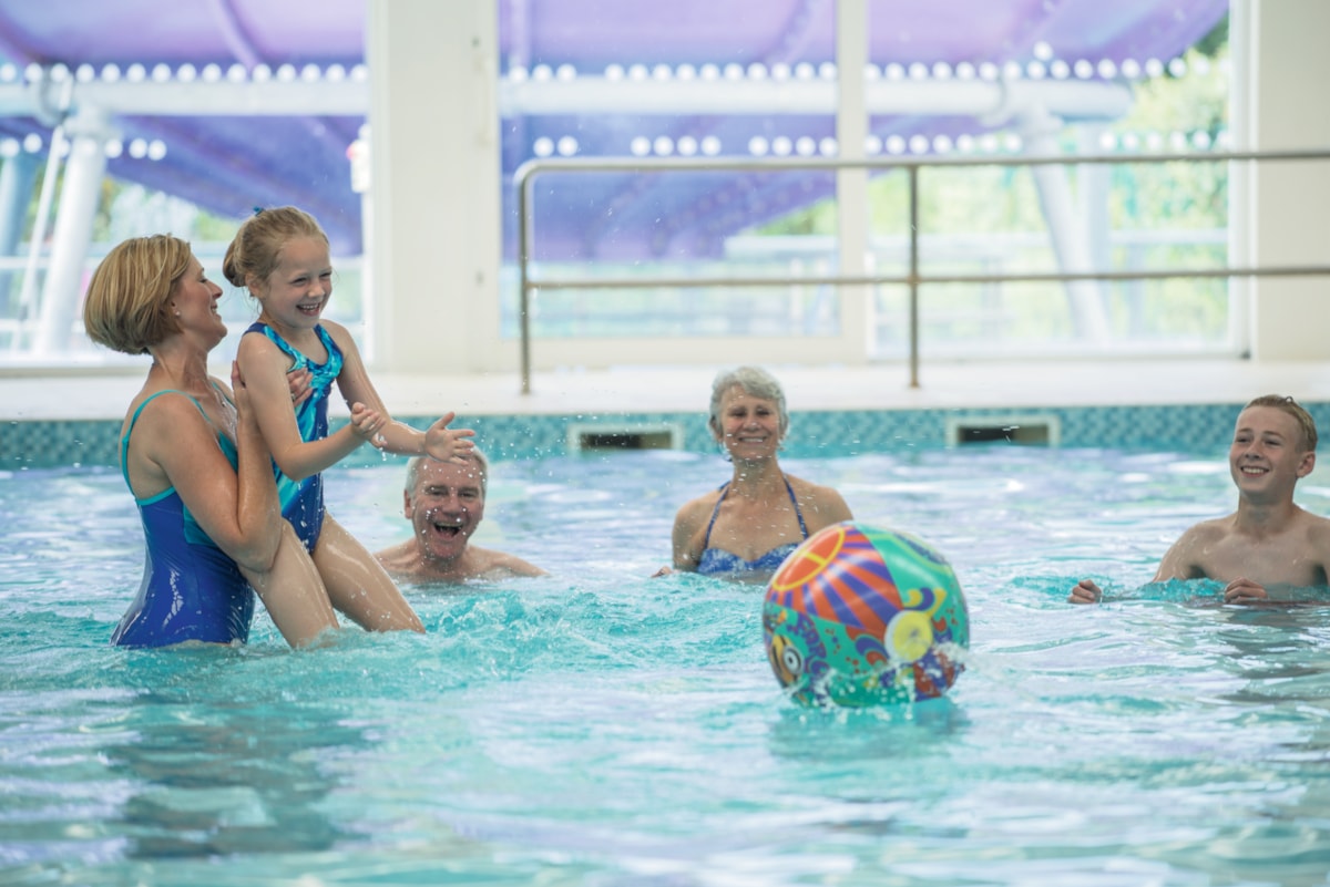 Marton Mere indoor pool fun