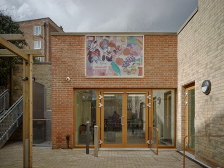 The outside of the new facility on Windsor Street
