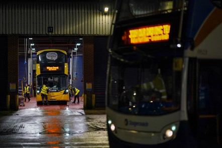 Staff at Go North West, part of The Go-Ahead Group, worked overnight to launch the first of Manchester's franchised Bee Network buses on Sunday morning, from depots in Bolton and Wigan.
