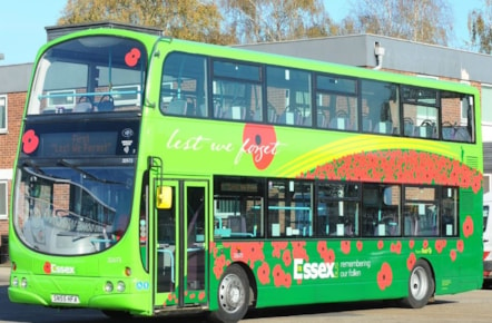 First Bus' Poppy Bus in Colchester